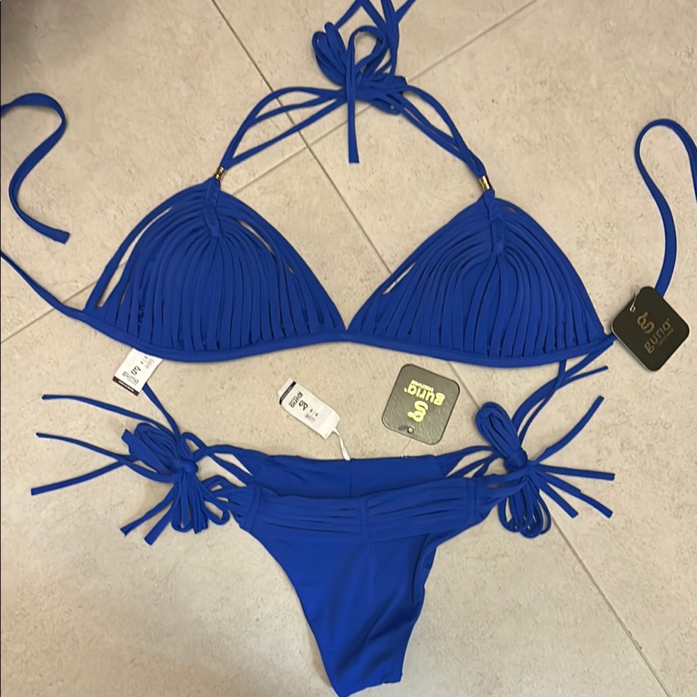 Guria Beachwear Blue Bikini Set